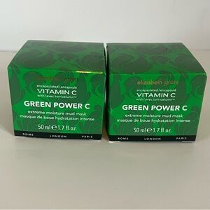 Elizabeth Grant Green Power C Extreme Moisture Mud Mask 2 pack 50 ml/1.7 fl. oz.